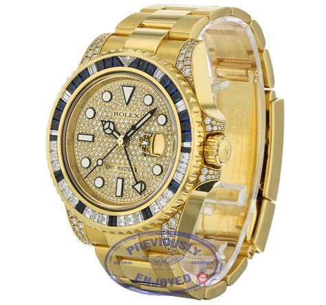 rolex gmt master ii full factory baguette